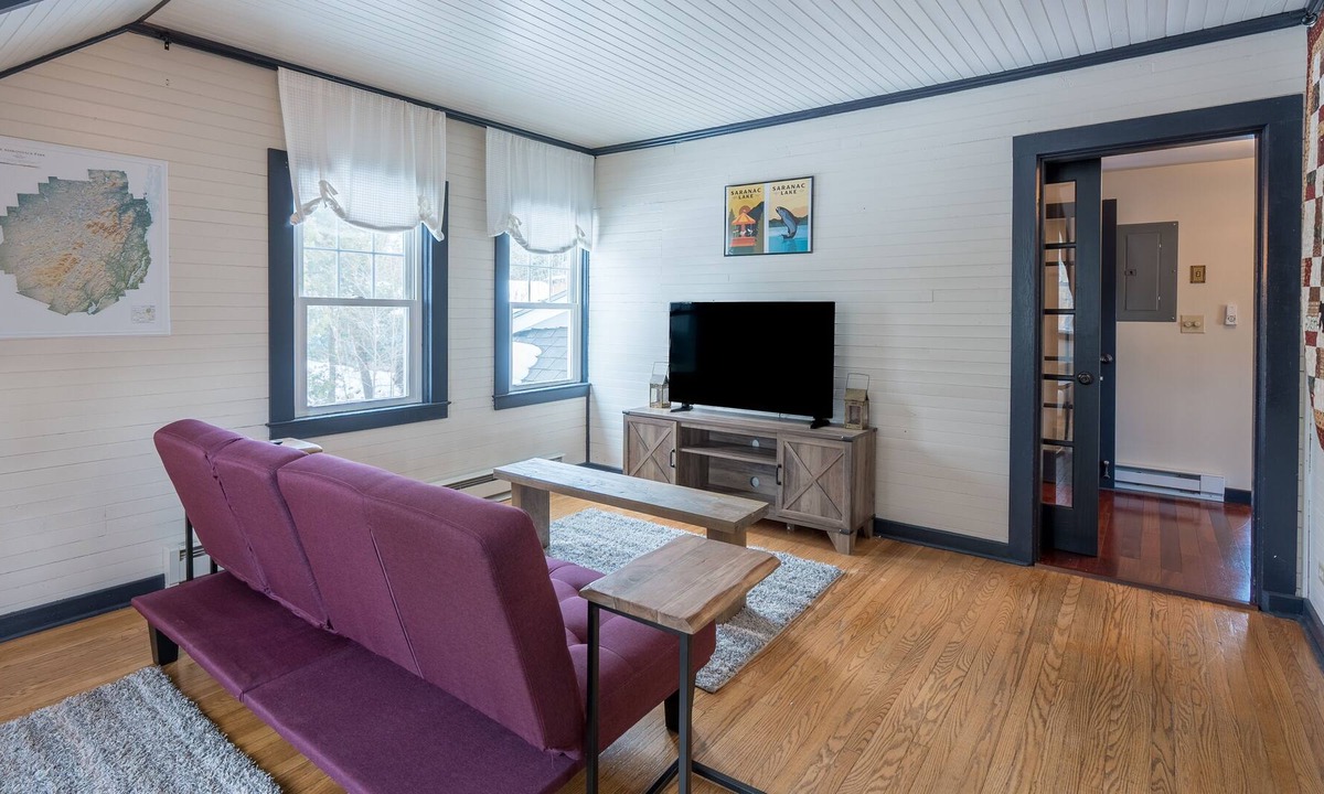 Saranac Lake Apartment | Lake Flower Views
