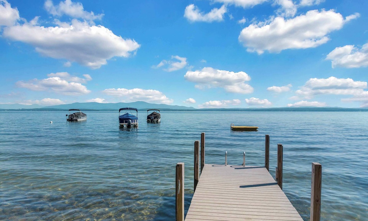 Gilford House | Lakefront, Mtn Views, Hot Tub, Game Room, & More!