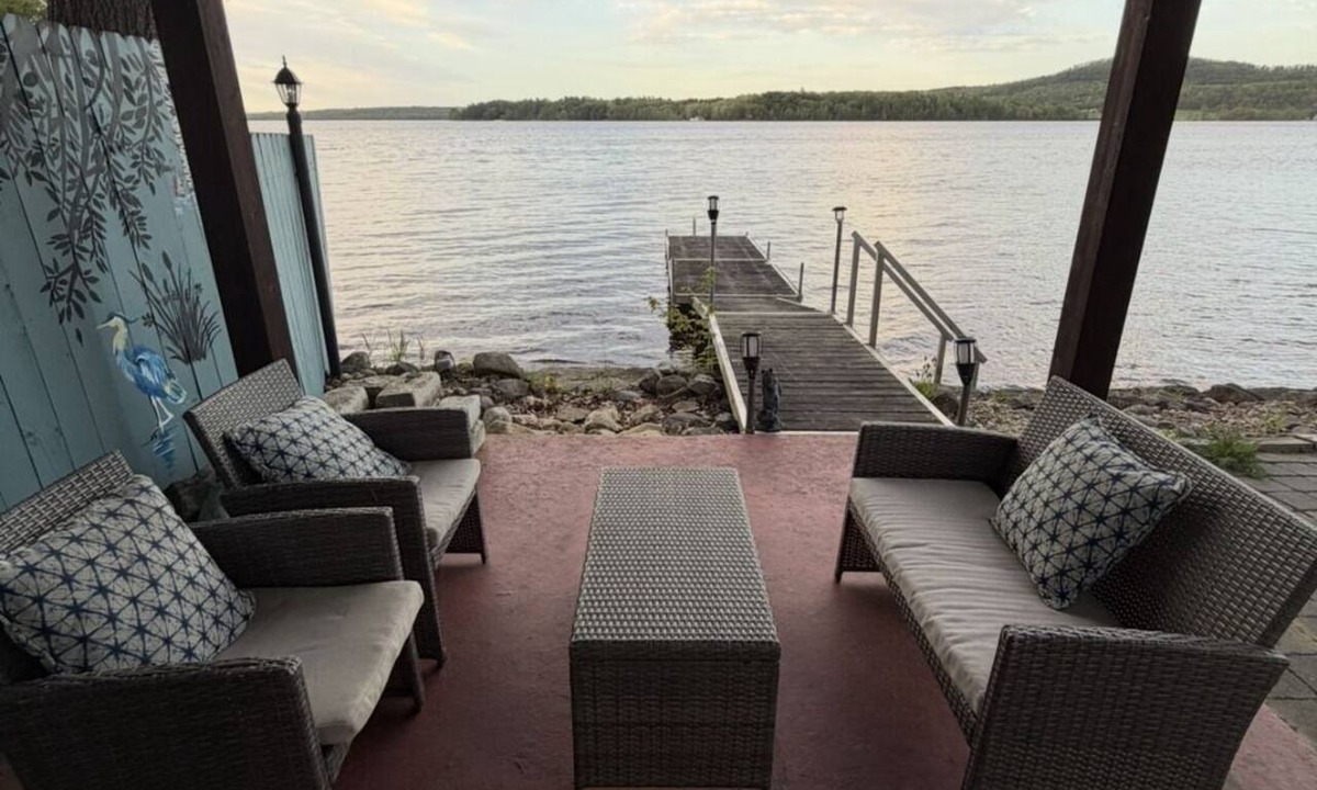 Greene House | Lakeside Retreat on Lake Sabattus - Dock, Fire Pit