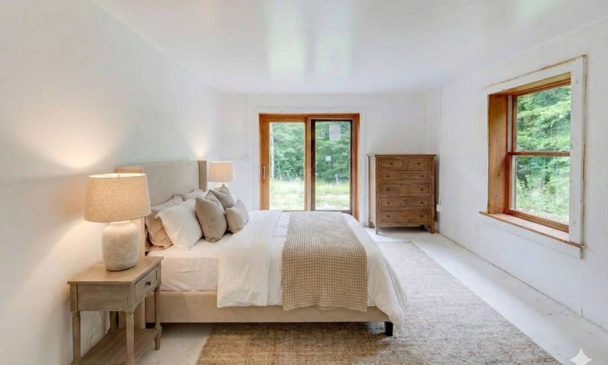 Denver House | Loft like 2BR house plus sleeping loft on 100 private wooded acres.