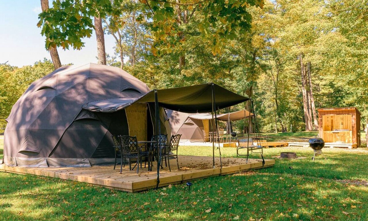 Gilboa Cabin | Luxury Catskill Mountains Dome Retreat