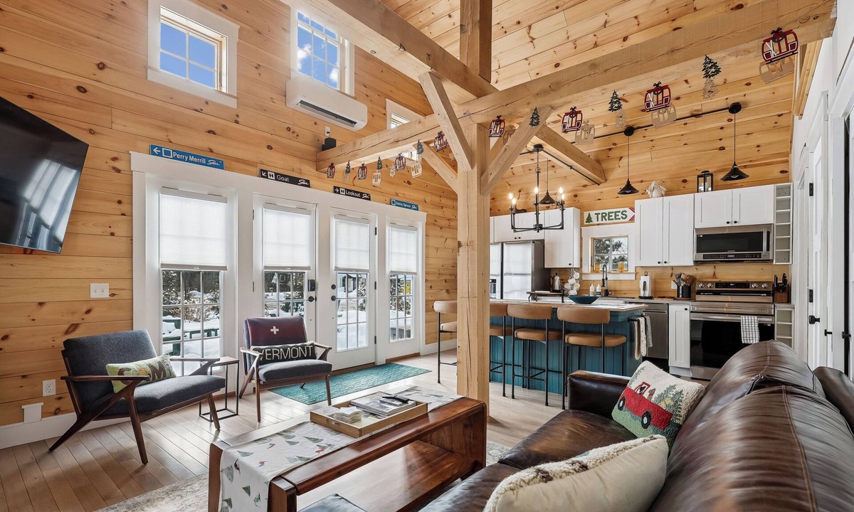 Eastern Vermont House | Maple Chalet: 2 bedroom, private, firepit, outdoor patio!