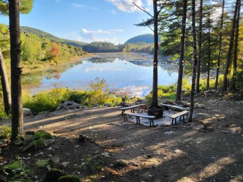 New Vineyard House | Mill Pond Waterfront Cabin On The Way To Sugarloaf
