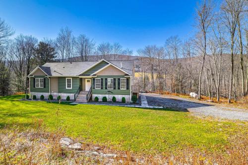 Arkville House | Mountain Views & Brook Access: Home in Arkville!