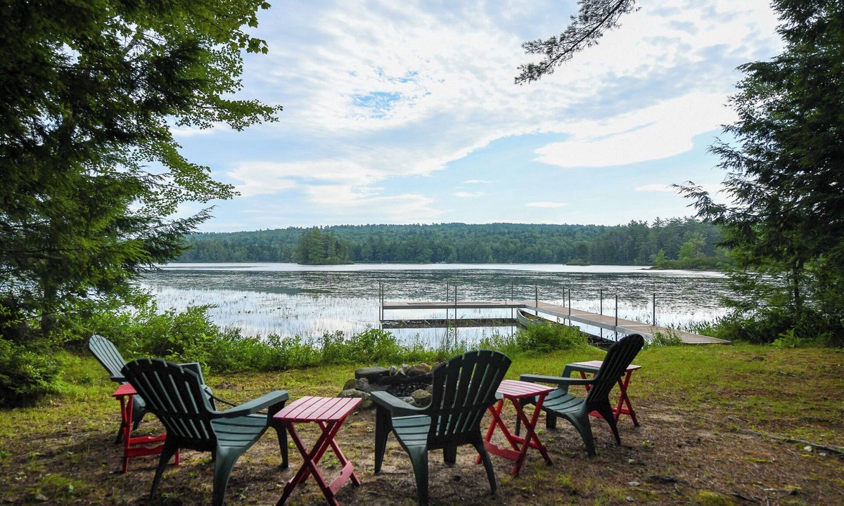 Bridgton House | New for 2026! Moose Pond Retreat with Private Waterfront & Fun Activities