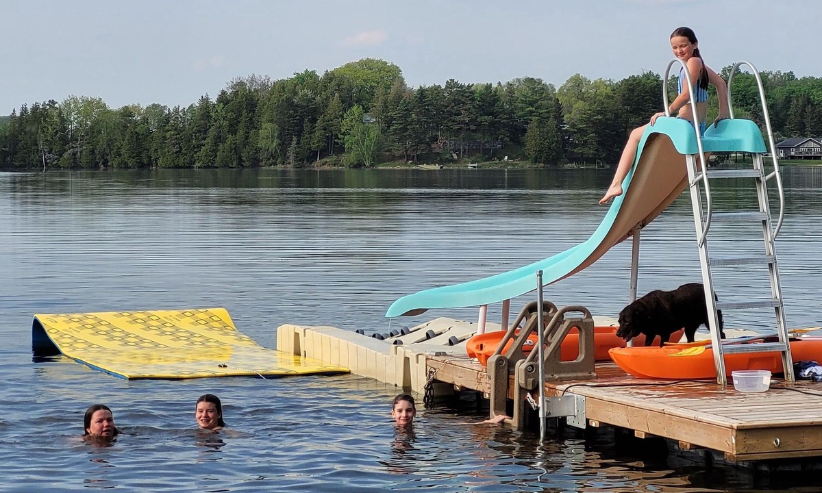 Peterborough House | Newly built, 6 bedroom, waterfront house with pool and hot tub.