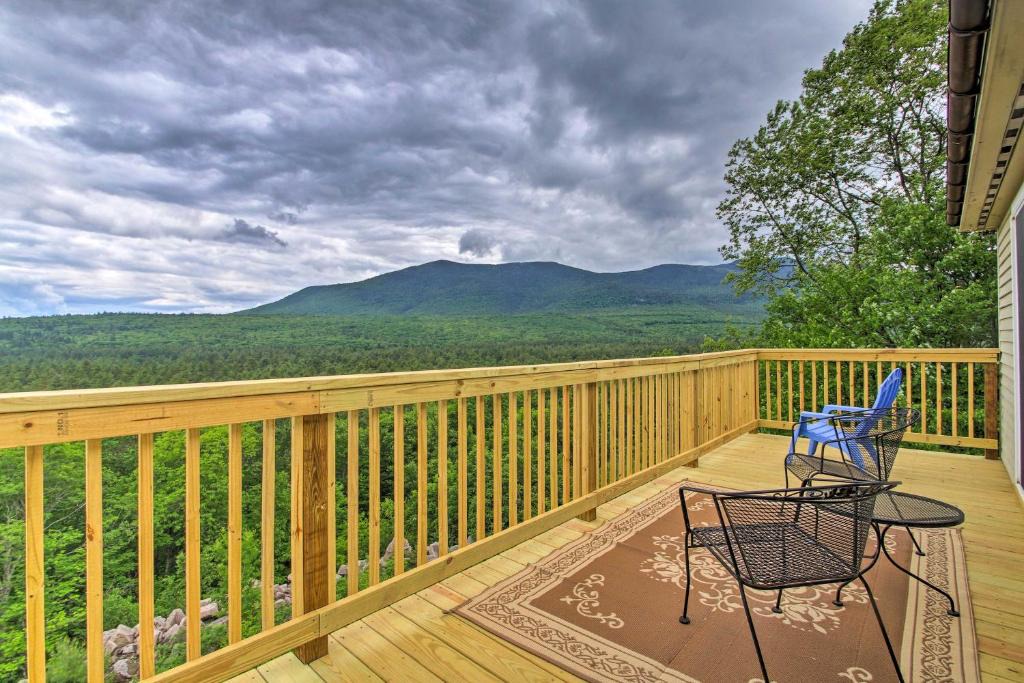 Birch Hill House | North Conway Family Condo with 3 Decks and Mtn Views!