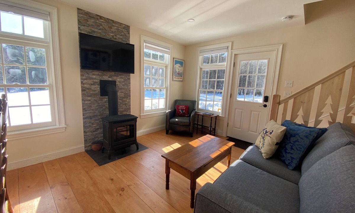 Ludlow Cabin | Okemo Custom built 2-bedroom on 3 acres.