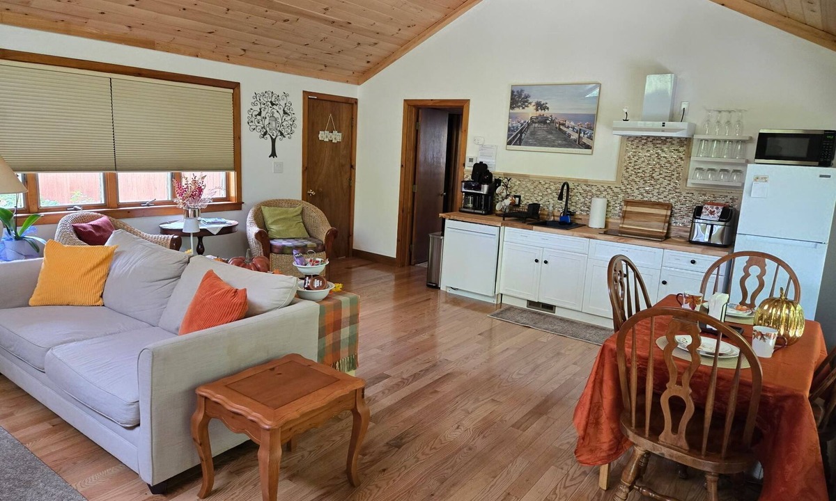 East Falmouth Apartment | Open all year! Relaxation & privacy at this cozy 1 bedroom 1 bath studio.