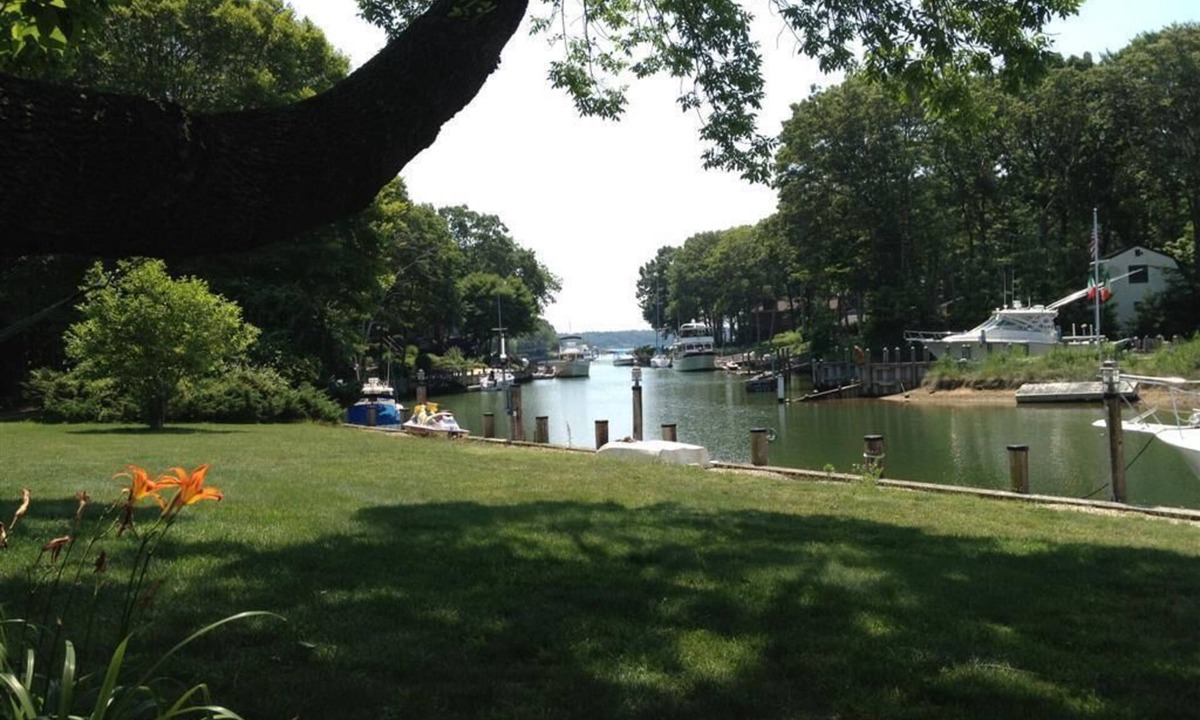 Greenport West House | Peaceful Retreat with 100 ft private deep water dock