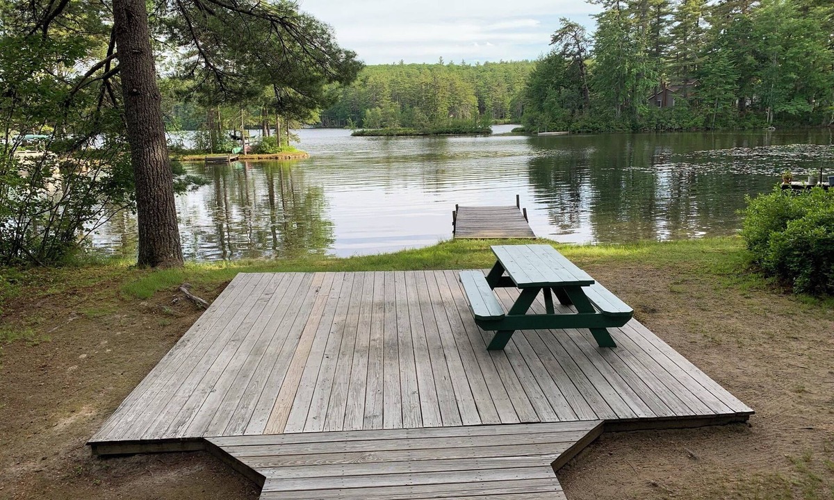 West Newfield Cabin | Perfect waterfront 3-bedroom cabin on Balch Lake in Newfield NH