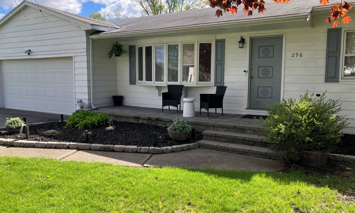 Lorenz Park House | Pet friendly 3-bedroom. About a mile from downtown. Fenced-in backyard.