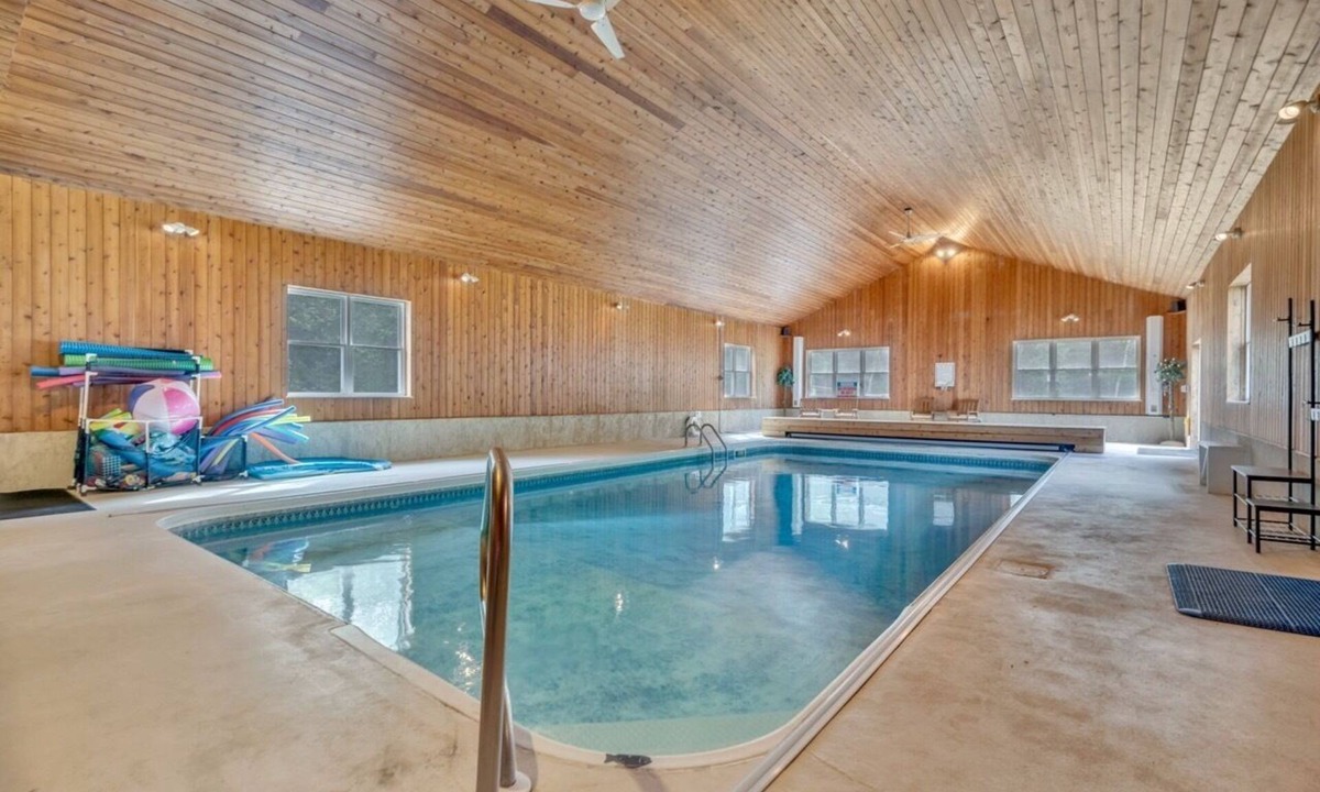 Lyman House | Pet-Friendly Maine Retreat | Private Heated Indoor Pool, Fenced Yard, 17 Acres, ATV Trails & Lake Access Near Roberts Pond