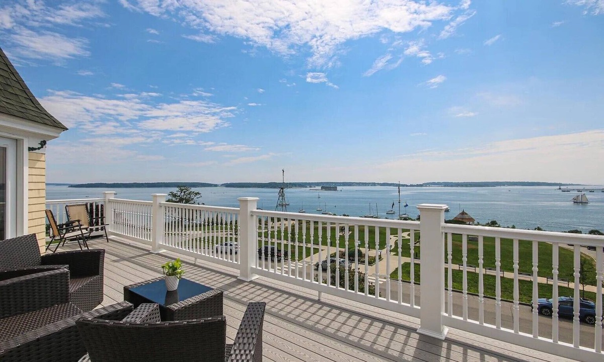 Munjoy Hill Apartment | Portland’s Best Ocean Views from a 40-Foot Private Deck