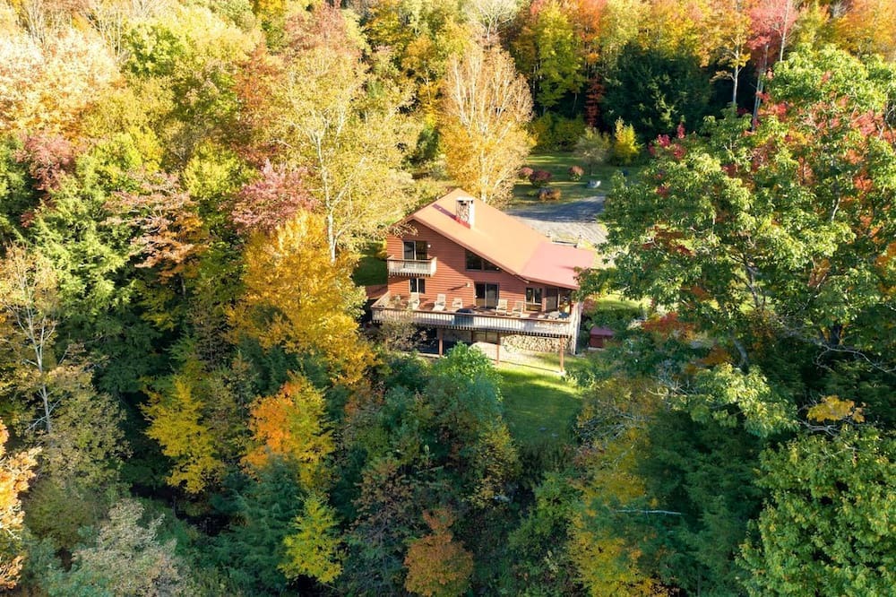 Highmount House | Rustic-Chic Escape with Hot Tub, Fire Pit & Scenic Views in Pine Hill, New York