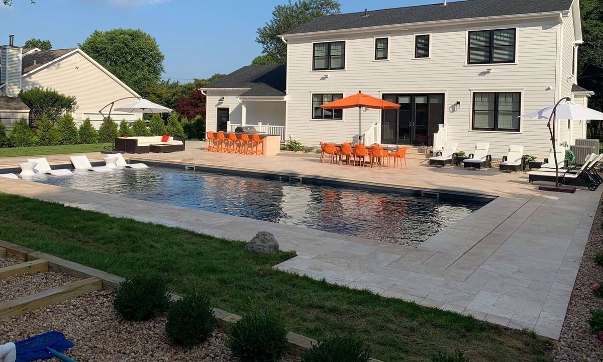 Greenport West House | Secluded luxury property with pool and easy walkable access to private beach