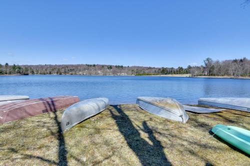 Ellenville Apartment | Shared Boat Launch: Lake Retreat in Ellenville!