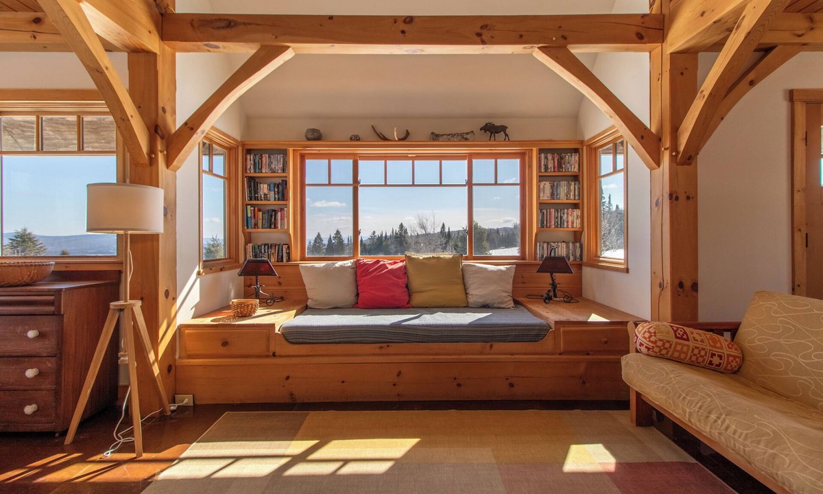 Orleans Cabin | Skyview mountain cabin: comfortable interior, amazing views