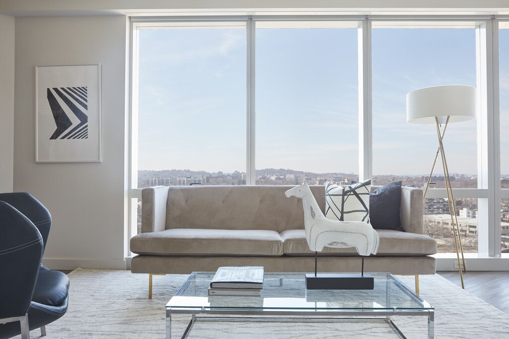 West Fens Apartment | Sonder | Pierce Boston | Serene 1BR + Yoga Studio