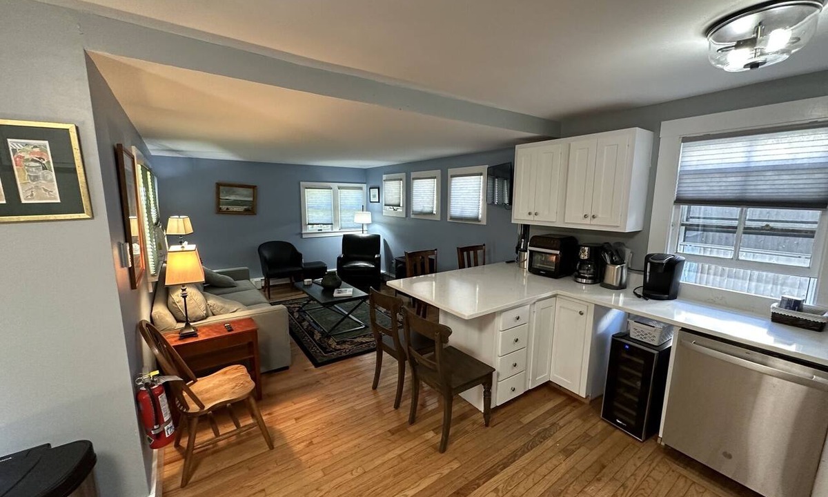 Provincetown Apartment | Spacious King Bedroom, Center of Town, parking and outdoor space