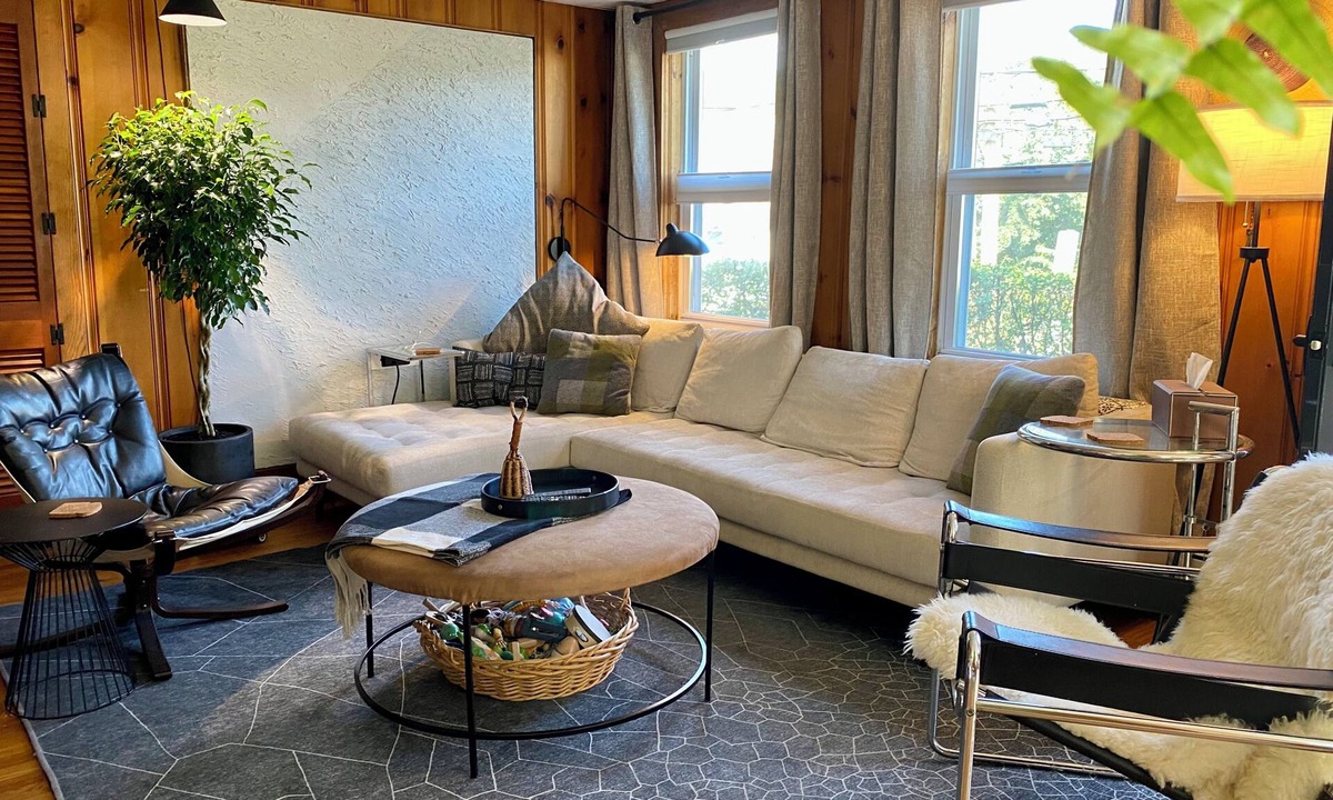 Maynard House | Stay at adorable mill house in walkable Maynard. Small but well-designed spaces.
