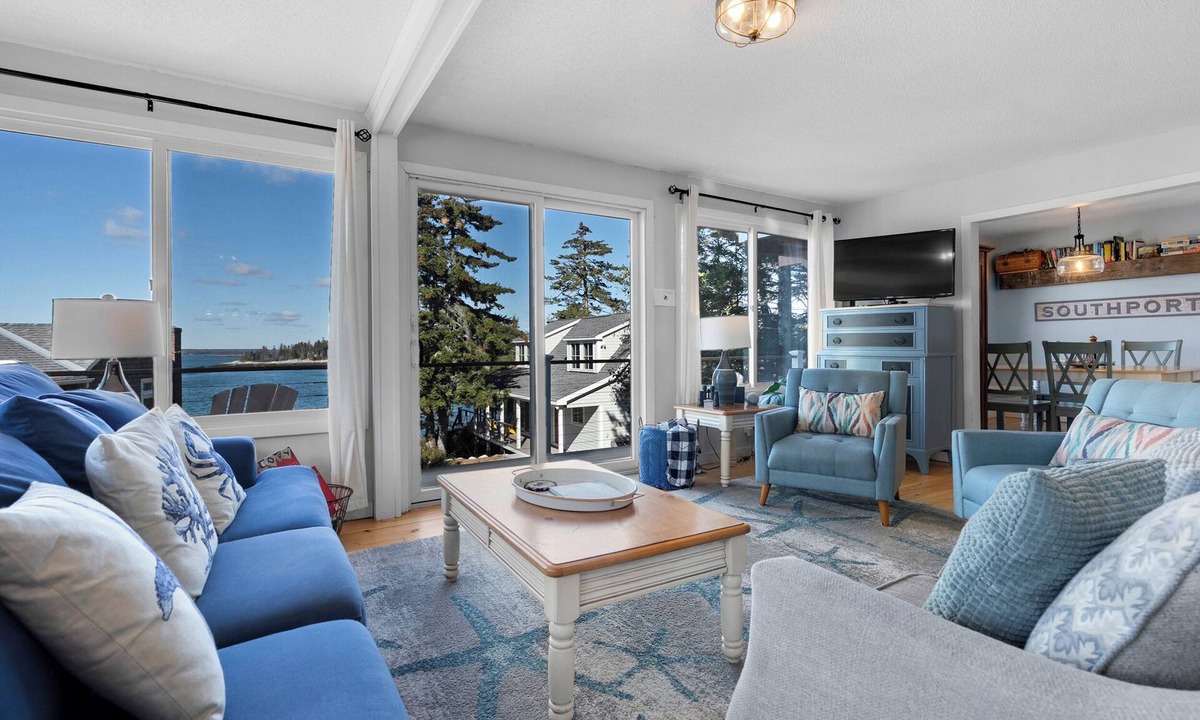 West Southport Cottage | Steamboat Landing Cottage: Water Views