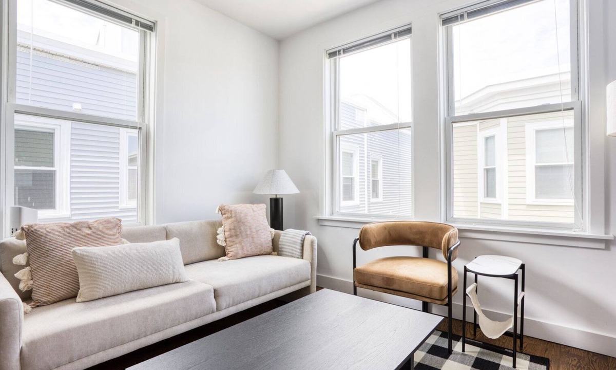 Wellington-Harrington Apartment | Sunny East Cambridge 3BR w/W/D, steps from Lechmere, by Blueground