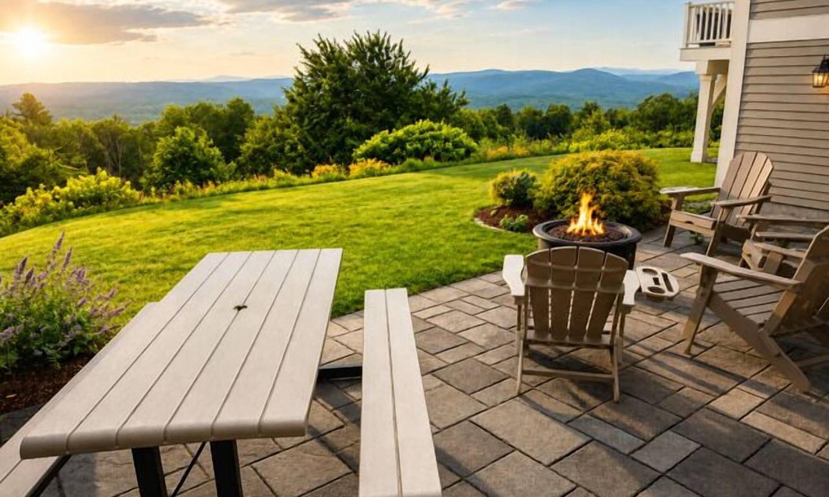 Center Ossipee House | Sunset Slopes: A spacious 4-bedroom home in scenic Wilmot, NH, with garden views.