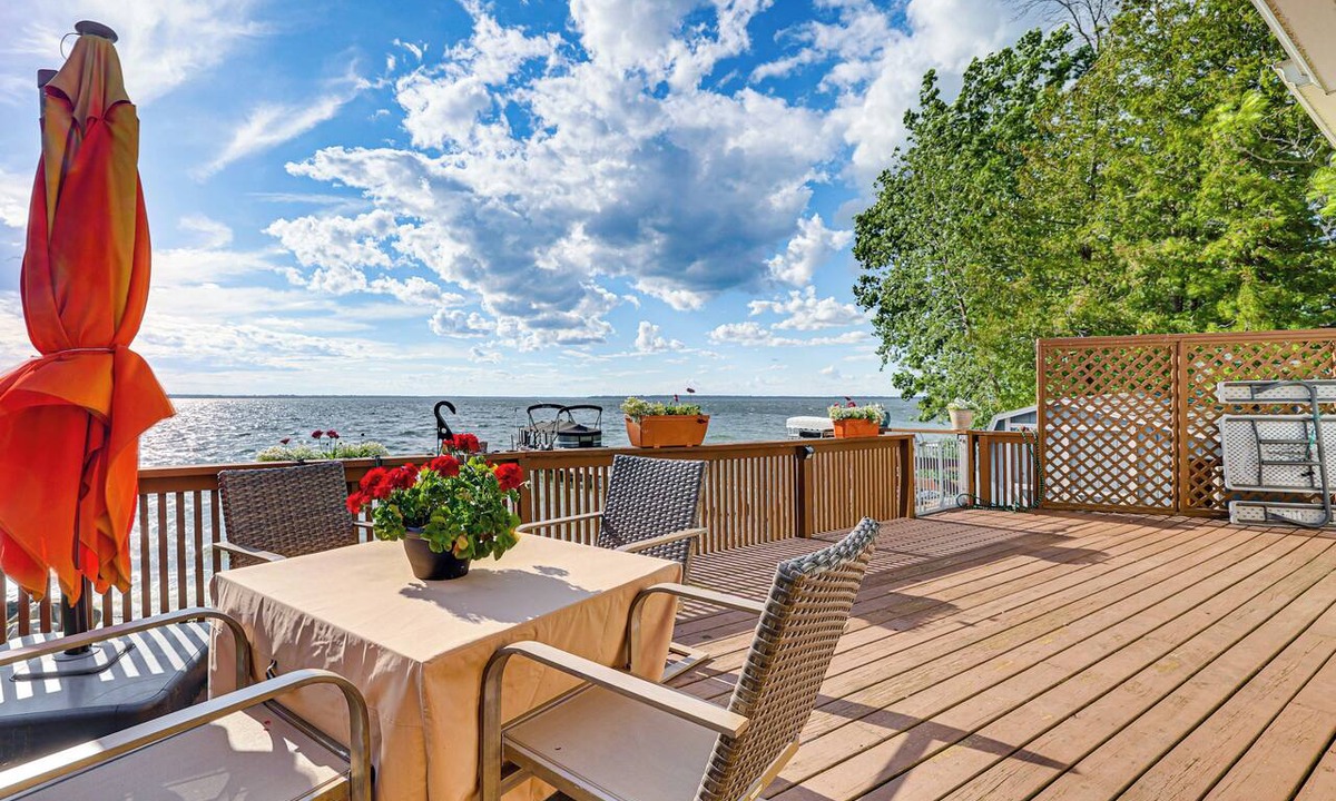 Swanton Cottage | Sunset Views & Deck: Lake Champlain Cottage!