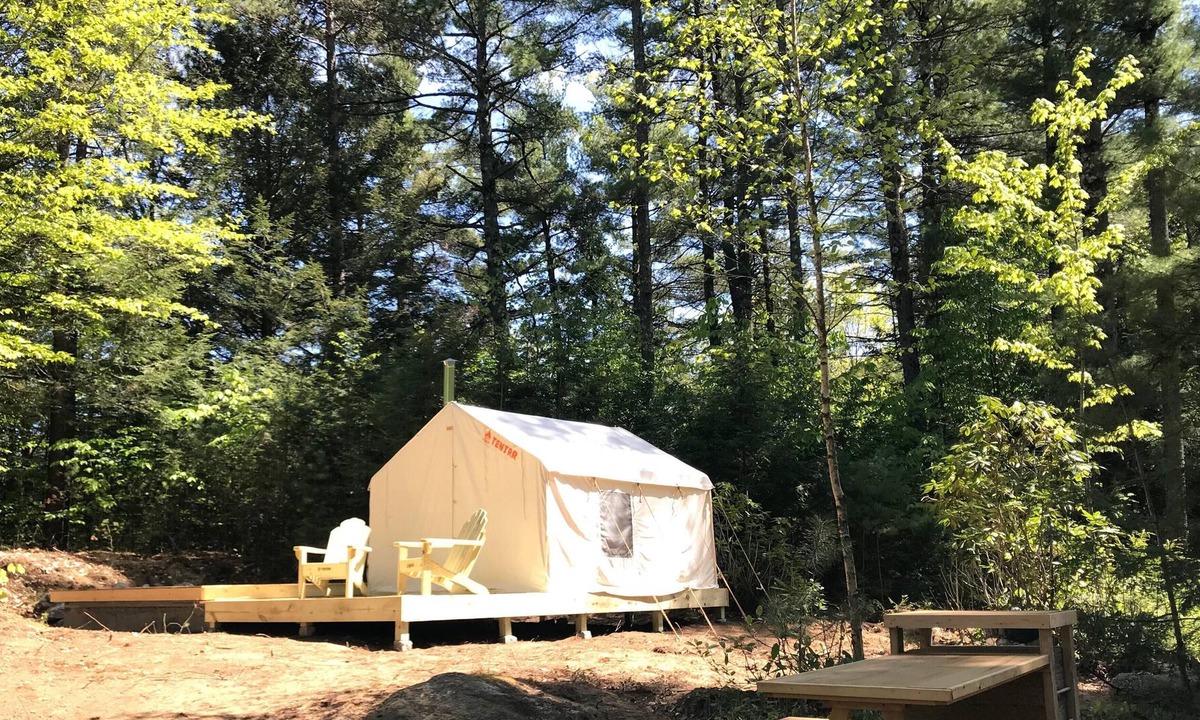 Limington RV Rental | Tentrr Signature Site - The Knoll at Red Tractor Farm