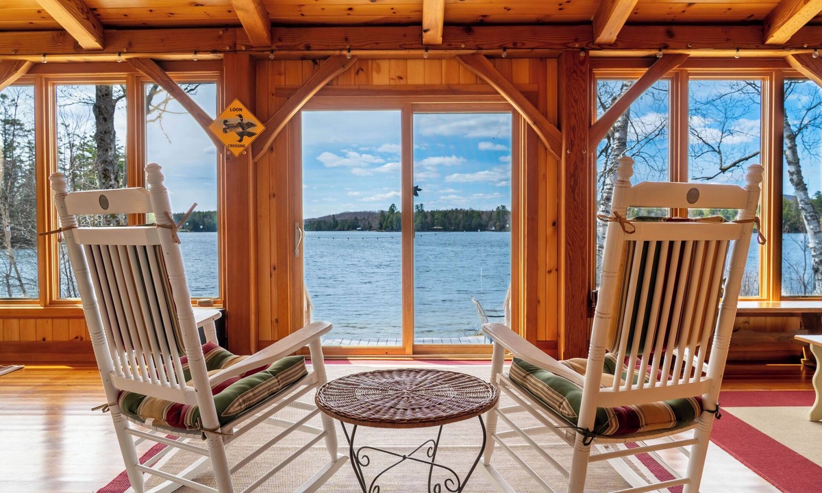 Whitefield Cabin | The Camp: Private Beach, Dock & Lake Views