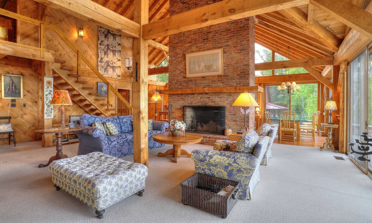 Rangeley House | The Dunn Compound- Two gorgeous side by side homes on Mooselookmeguntic Lake