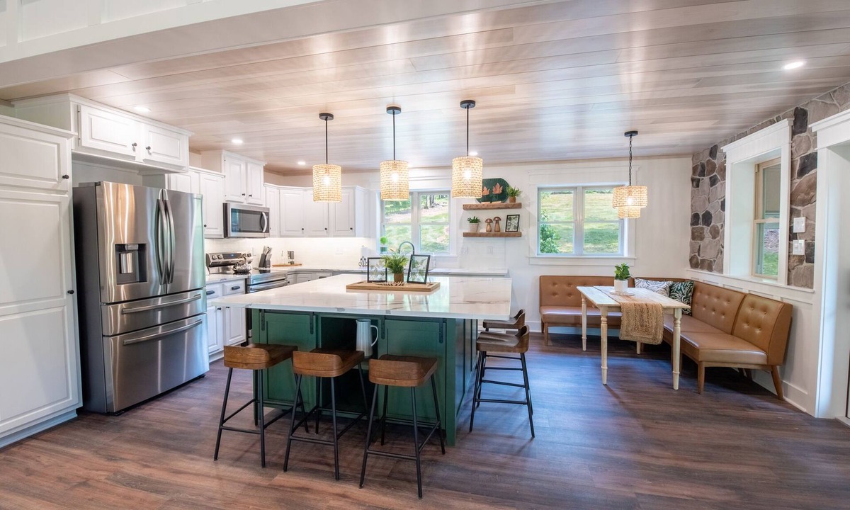 Spring Mills House | This spacious home boasts 5 bedrooms, 4 bathrooms Perfect for Penn State groups