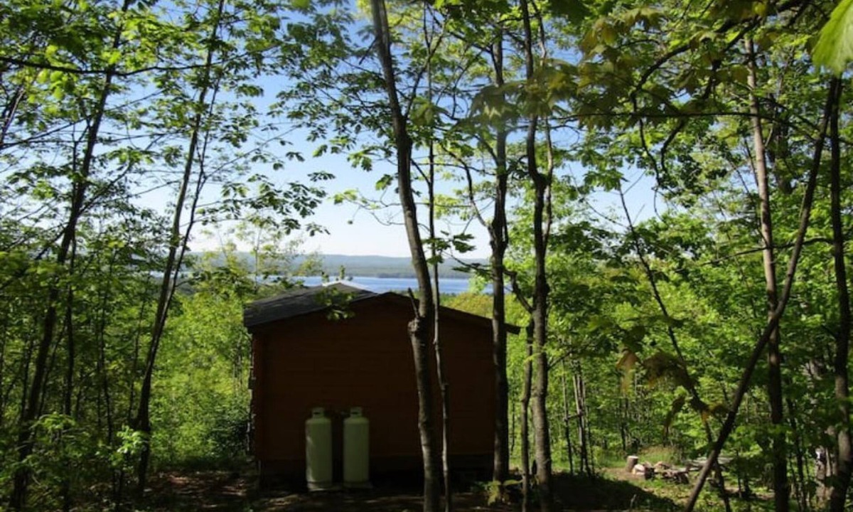 Golden Lake Cabin | TRACKERS CABIN, VERY PRIVATE, HIKE IN, NO NEIGHBORS, PET FRIENDLY