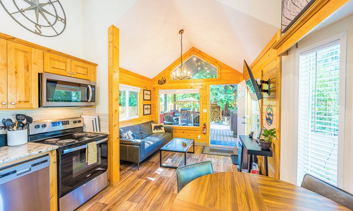 Beaver Cabin | Trout Corner: Forks, WA Tiny Home Base