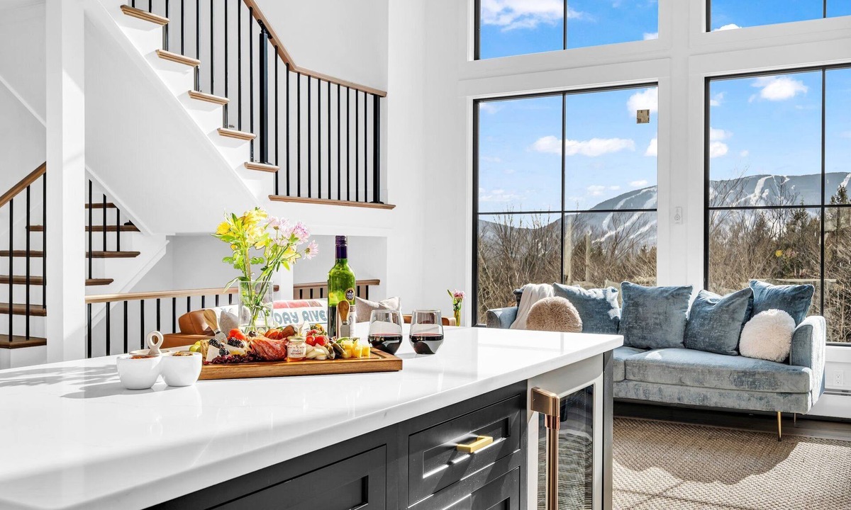 Sunday River Area House | Unmatched Views of Sunday River! Slps 16! Hot Tub!