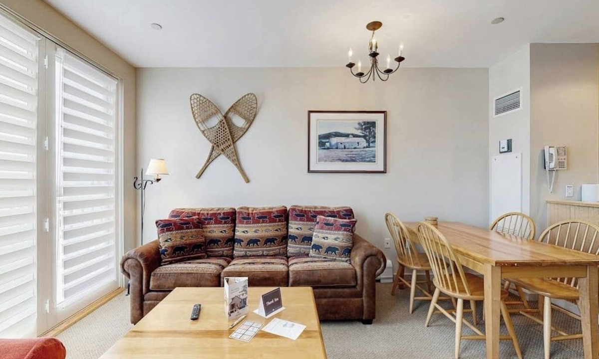 Stratton Mountain Apartment | Walk to lifts, condo at Stratton Mountain, fireplace, pool, hot tubs, sauna