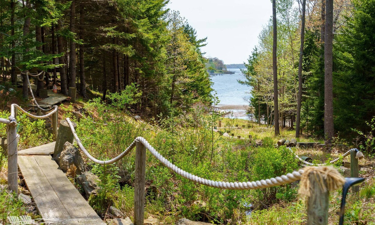 Bayville House | Waterfront 3BR East Boothbay retreat with ocean views, deck, WiFi.