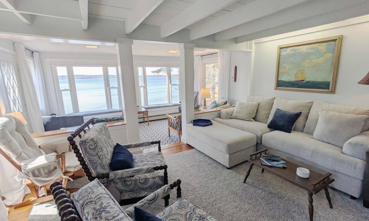 Trenton Cottage | Waterfront Retreat Near Acadia: Sleeps 8, Sunset Views, Family & Pet-Friendly