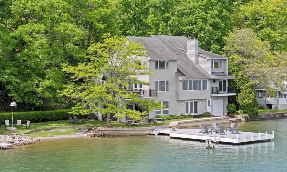 Hammondsport House | West Lake Retreat: private lake home on Keuka's west side
