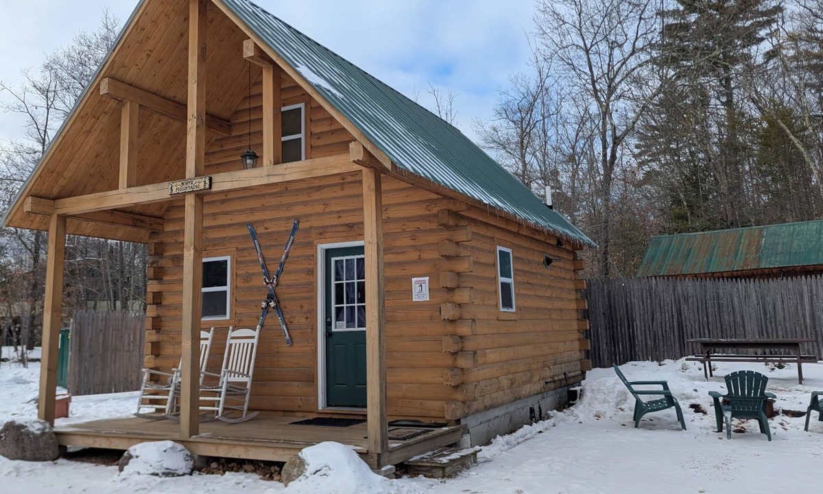 West Hopkinton Cabin | "White Mountains" cabin at Keyser Pond Campground