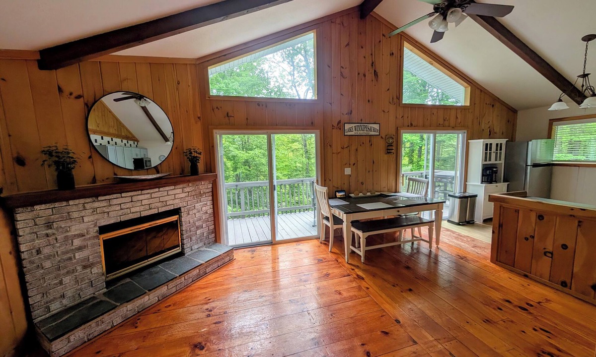 Gilford House | Wonderful 3-bedroom house in Gilford-Hot tub, Lake, Skiing, BankNH Pavilion!