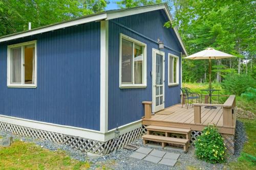 Mount Desert House | Woodland Home near Long Pond w/Spacious Living Area, Full Kitchen & Deck