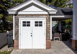 Located just 1 ½ blocks to the beach, this distinctive property boasts seven (7) bedrooms, each with their own custom, private bath, as well as one powder room and an exquisite, solid mahogany, outdoor shower