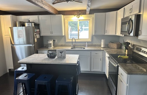 Gilford Ski Chalet | 1.5 miles to Gunstock. Great for larger groups or multiple families