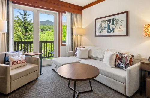 Stowe Area Resort | 1326 Studio Lodge At Spruce Peak at Stowe Mt Resort Sleeps 4