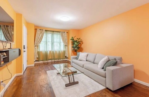 Bedford-Stuyvesant House | 1BD 1.5BA in Bedstuy, 55in tv coupled with a king sized bed!