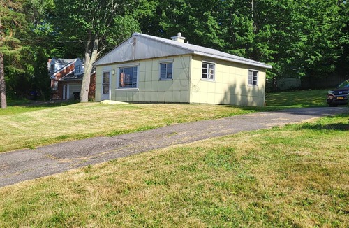 Vestal House | 2-bed historic Lustron home newly remodeled, modern interior. Nearby shopping!