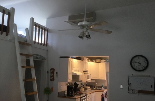 Gilford Condo | 2 BR + Loft Gilford Cottage on Winnipesaukee w/Deep Water Boat Slip & Beach.