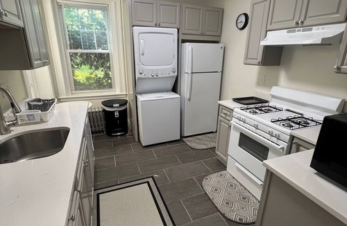 Corey Hill Apartment | 2 FREE parking spots- In unit washer/dryer